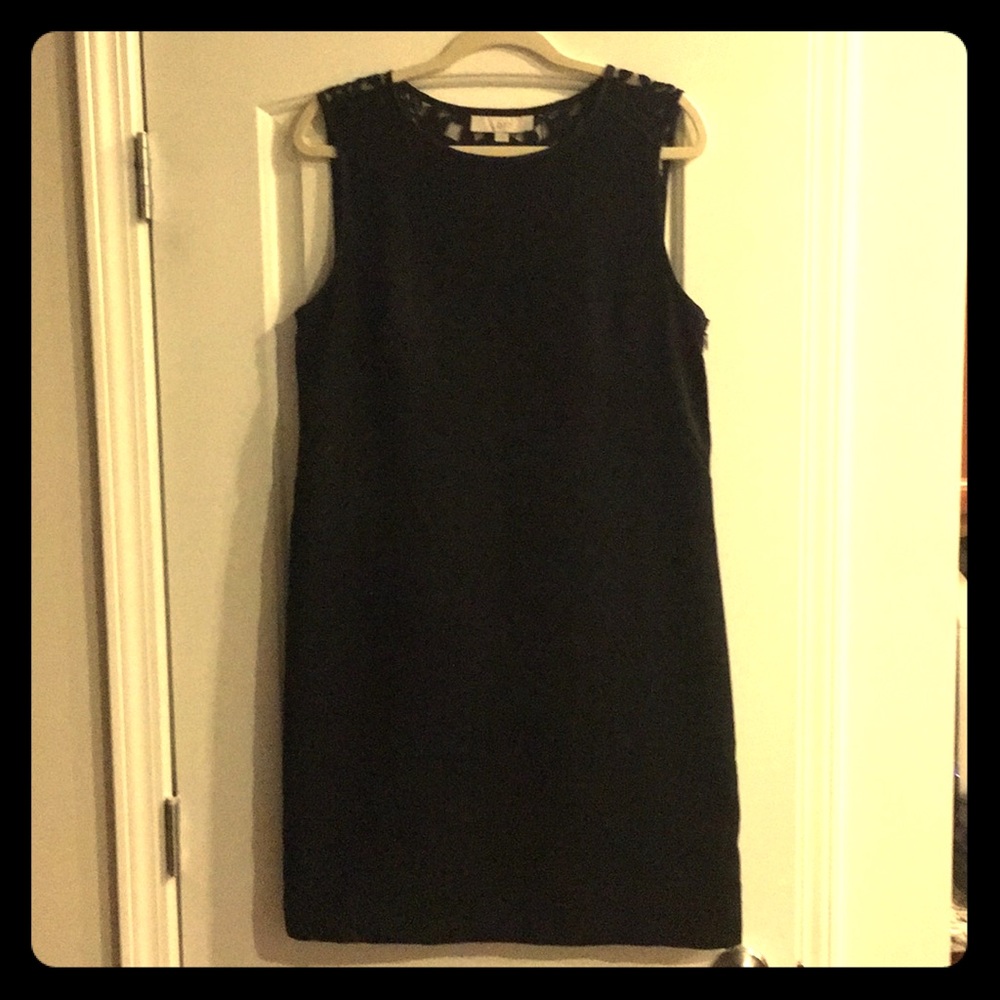 Classic black dress.